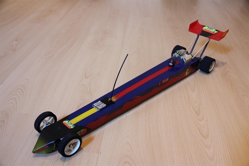 Rc top fuel dragster