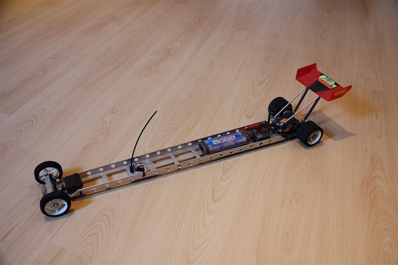 Custom dragster chassis ful